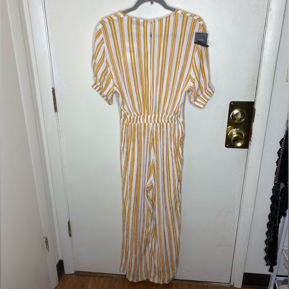 FAITHFUL the brand mattese jumpsuit azure strip sz XS - Picture 3 of 10